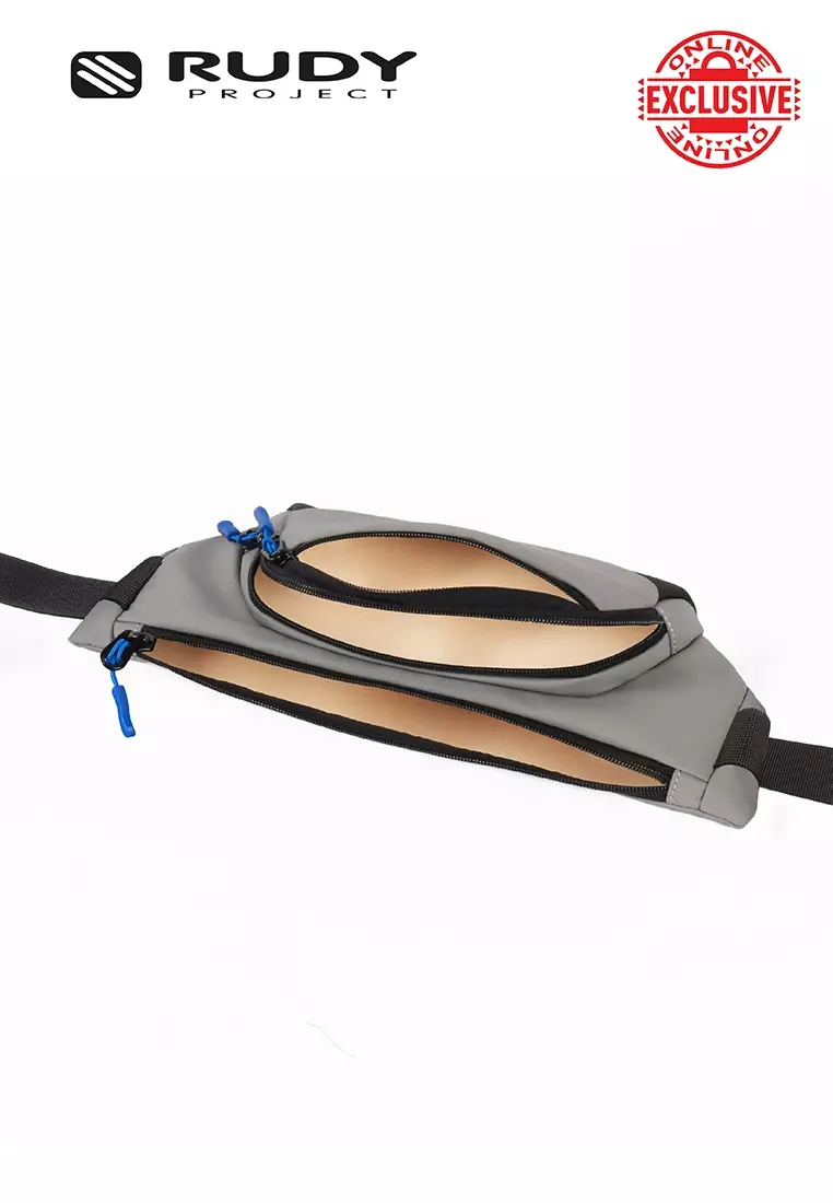 Fabio Belt Bag – Grey | Compact Sports Waist Bag