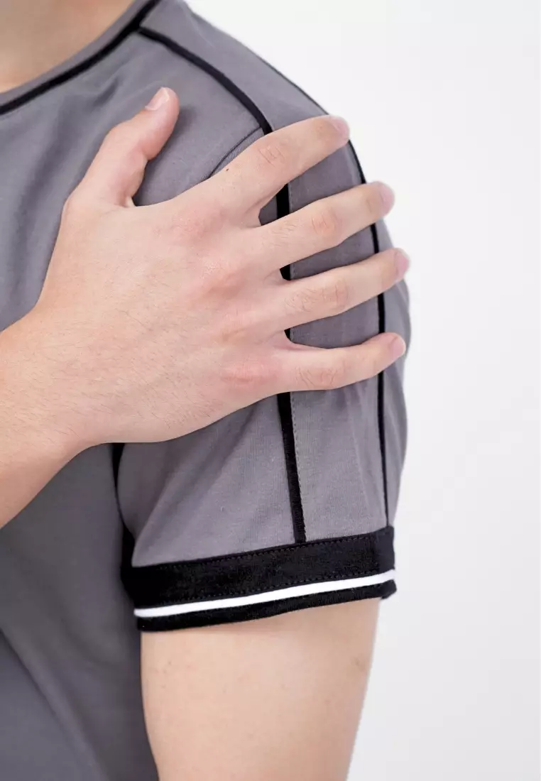 Ryusei Kaos Pria Vaunted Grey