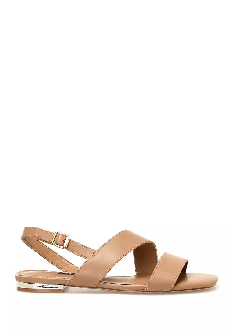 Discount on Nine West  shoes - SKU: Logan Strap Sandals Sugar Tan