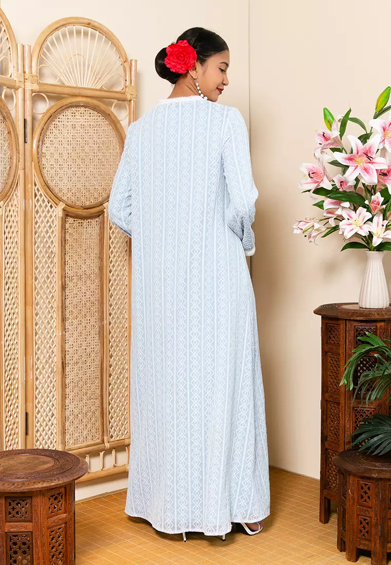 Buy ZALIA BASICS Amelia Kaftan Dress in Evergreen 2024 Online