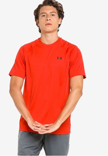 Under Armour red Velocity 2.0 Short Sleeves Tee 6DEB4AAEA190D6GS_1