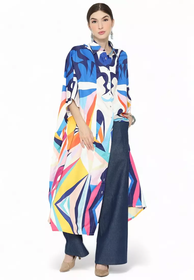 Kanzi Collared Kaftan