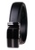 FANYU black Men's Slide Buckle Automatic Belts Ratchet Genuine Leather Belt 35mm Width 3B655AC18C5695GS_1