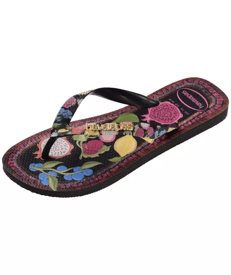 Havaianas Top Tropicalia Vibes II Black - Sandal Wanita