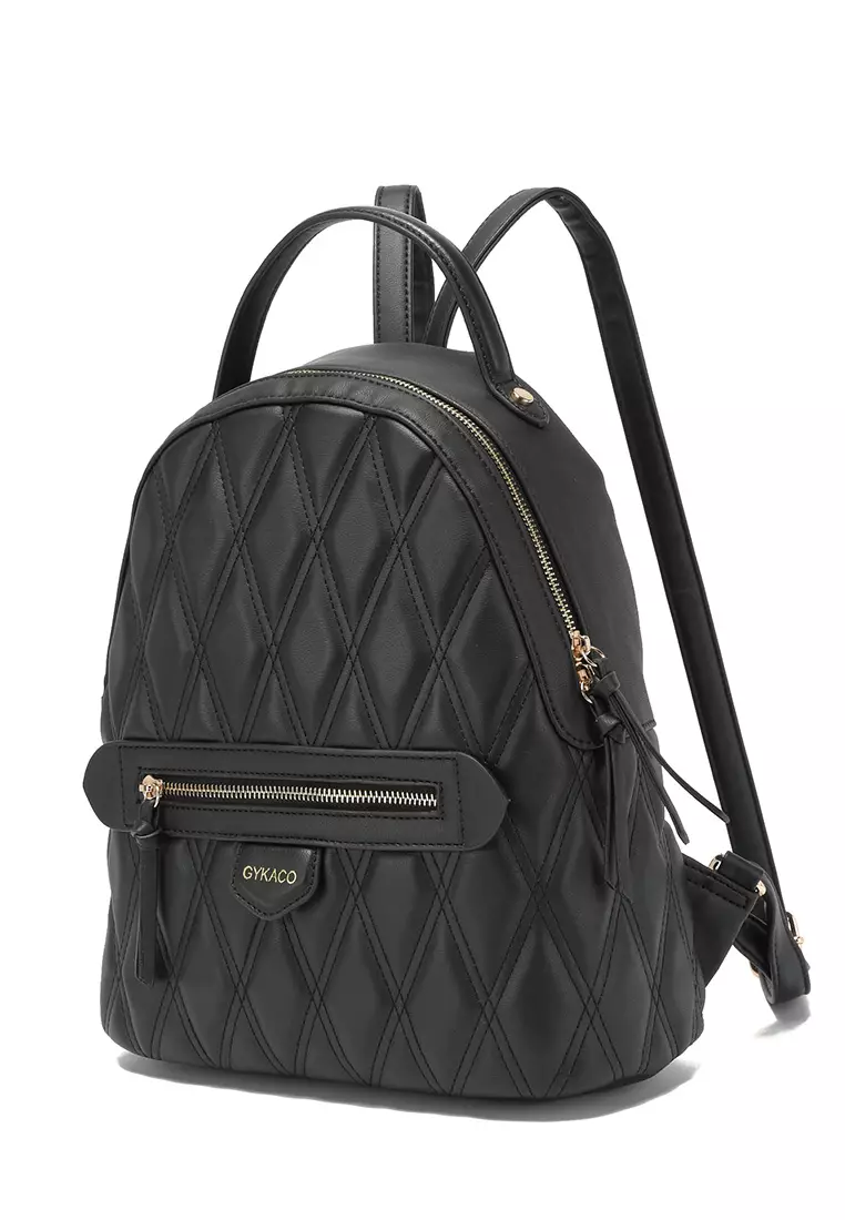 GYKACO ANSARA Black - Tas Ransel Wanita - Fashion Backpack (IMPORT)