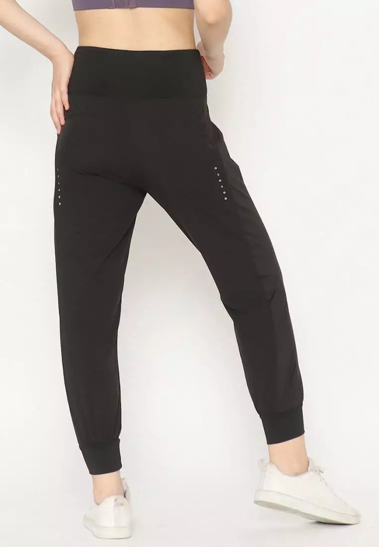 FITWEAR - JOGGER MICHELLE SIDE - BLACK