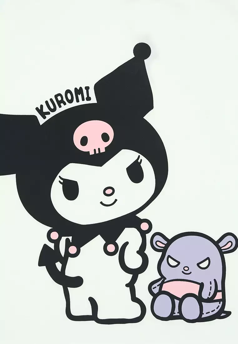Ladies Licensed Graphic T-Shirt "Kuromi Bear"