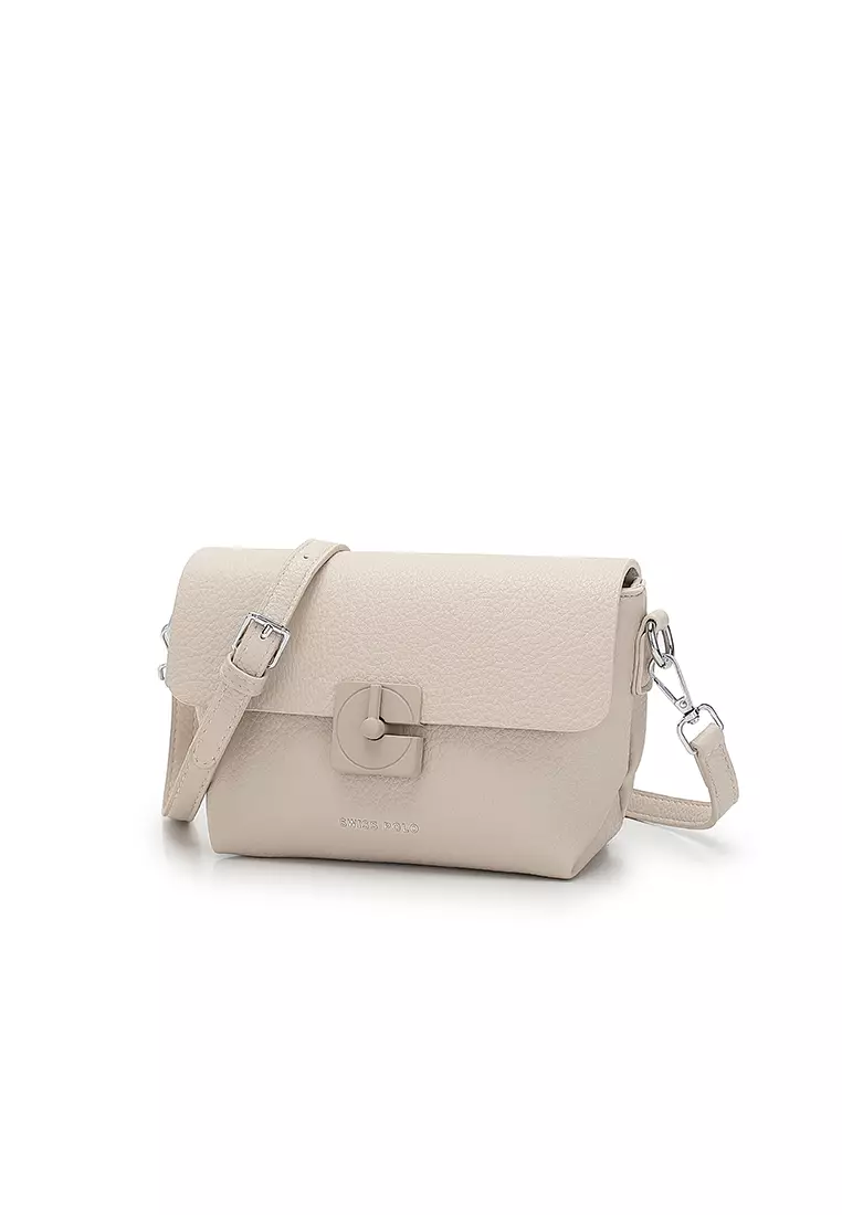 Women's Sling Bag / Crossbody Bag / Shoulder Bag - Apricot