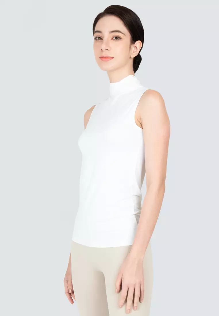Polo Haus - Women’s Inner Wear (High Neck Sleeveless T-Shirt) WBIN002HSL