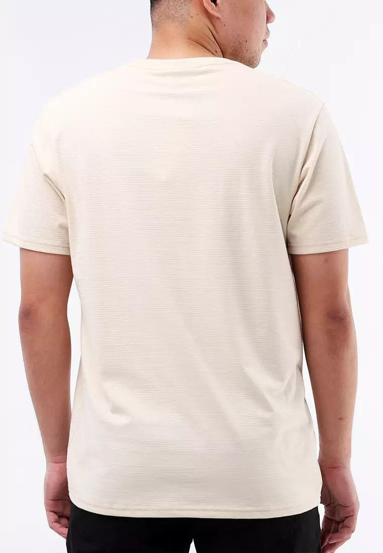 Round Neck Crazyline Short Sleeves T-Shirt