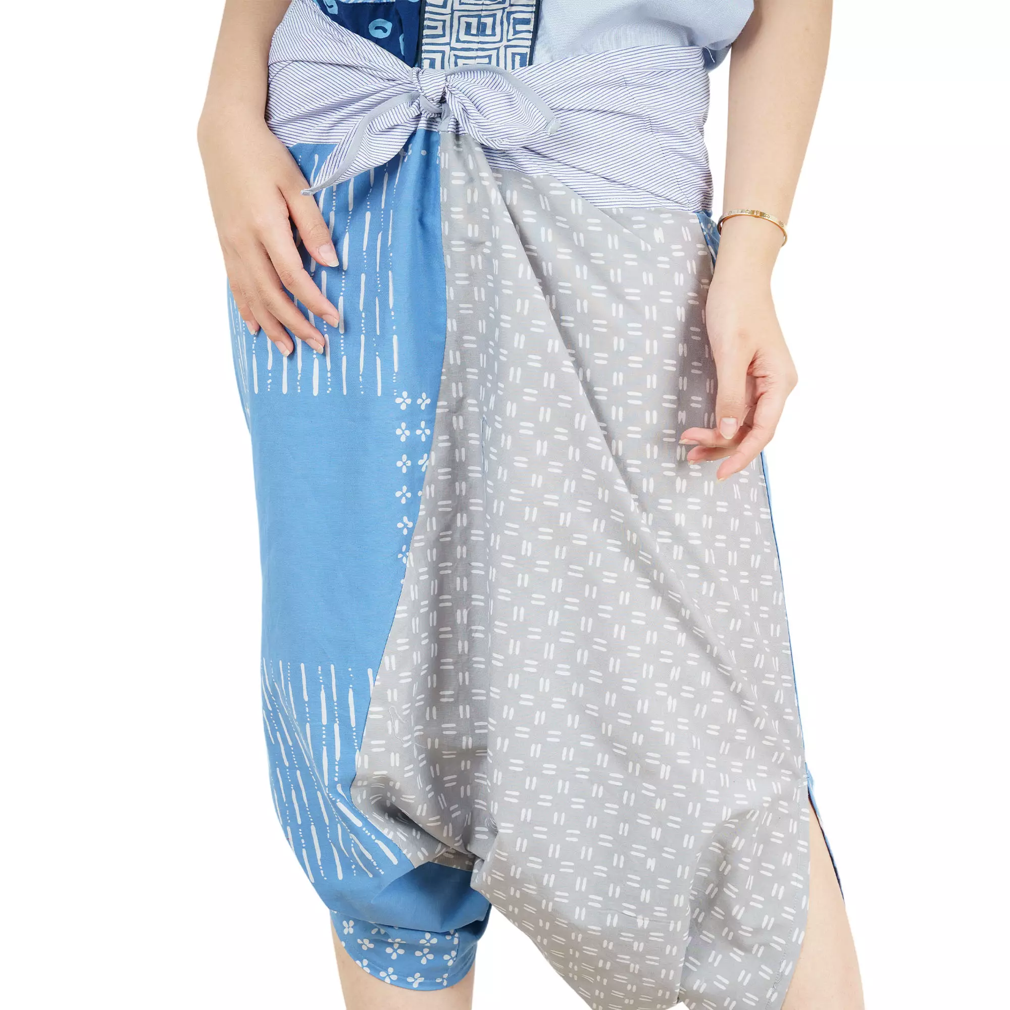 Celana Batik Wanita - Bawahan Batik - Bhatara Batik Mentari Pants - Celana Batik Etnik Modern