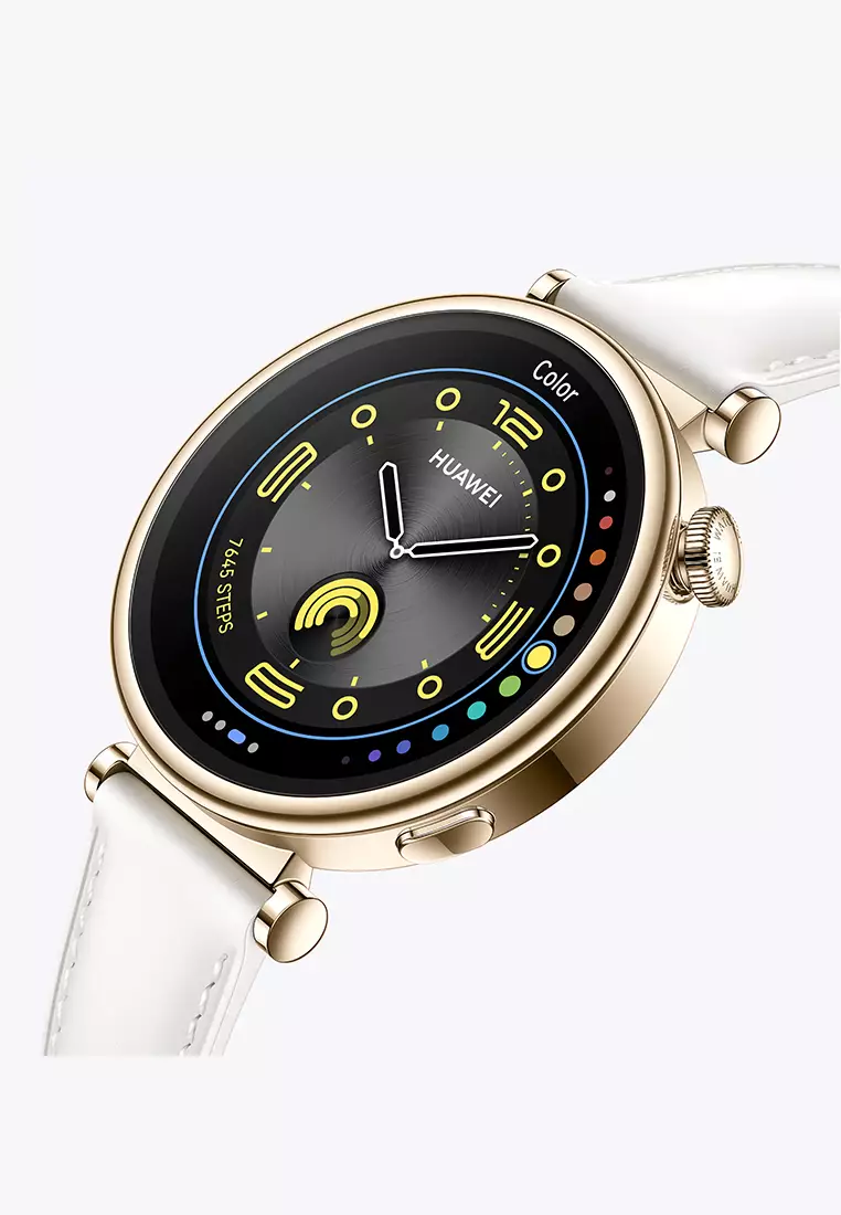 Huawei Watch GT 4 Smartwatch - Jam Tangan Pintar Wanita - Professional Health - 4.1cm - Leather Strap