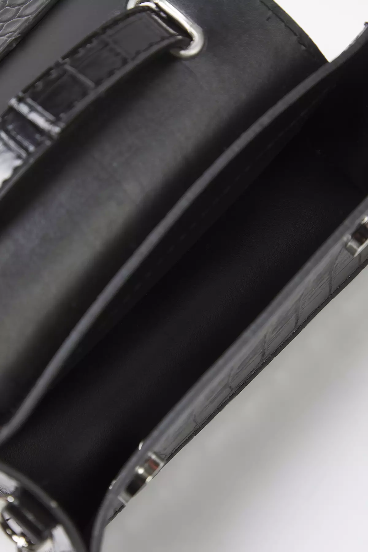 Cross-Effect Mini Crossbody Bag