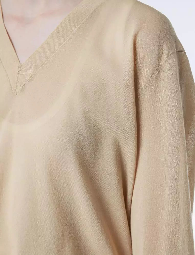   Long Sleeve Pullover Knit Sweater