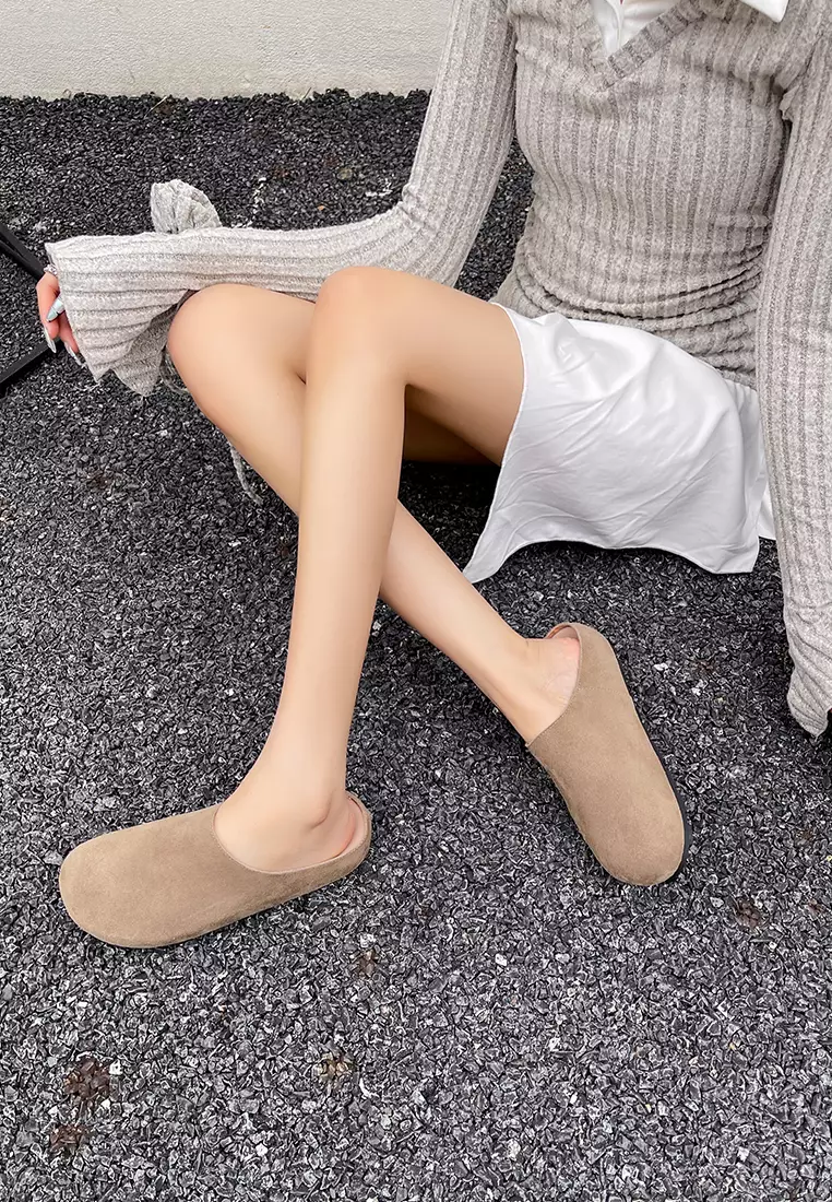 Cow Suede Slippers WW959-19