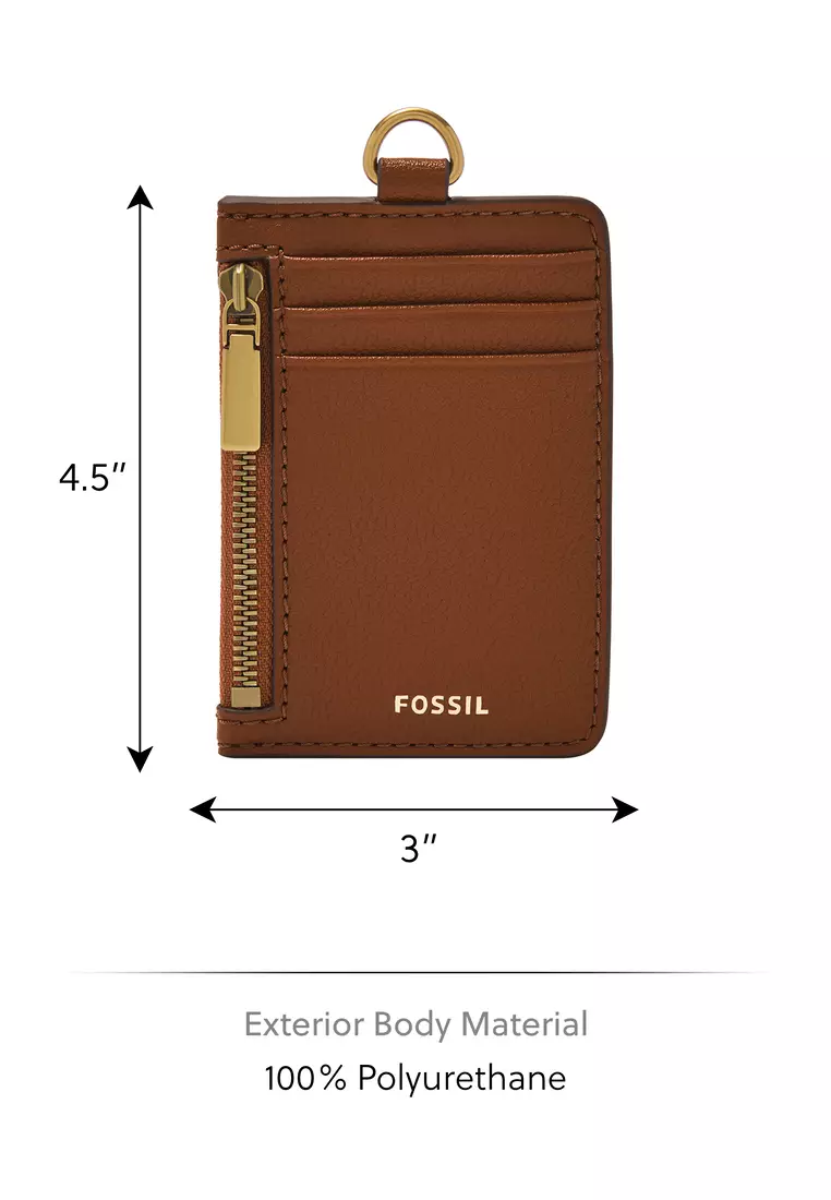 Buy Fossil Fossil Female's Sofia brown Faux Fur Card Case