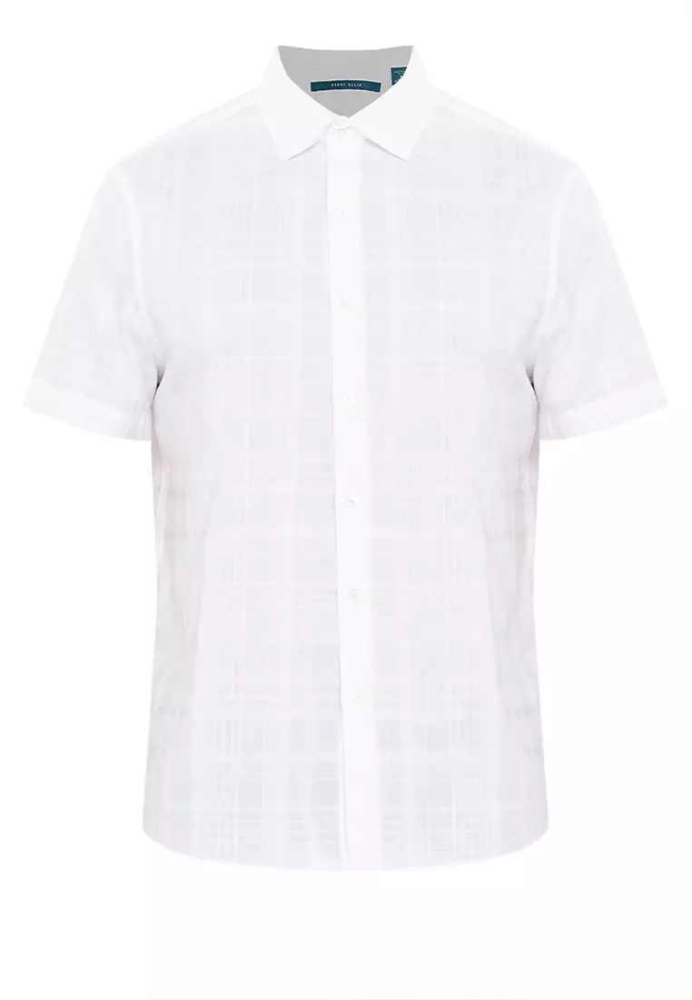 Short Sleeve Sateen Sns Plaid