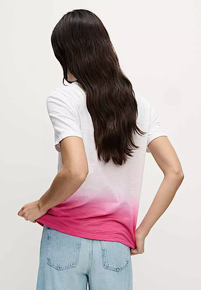 Pure Cotton Tie Dye Ombre Tee