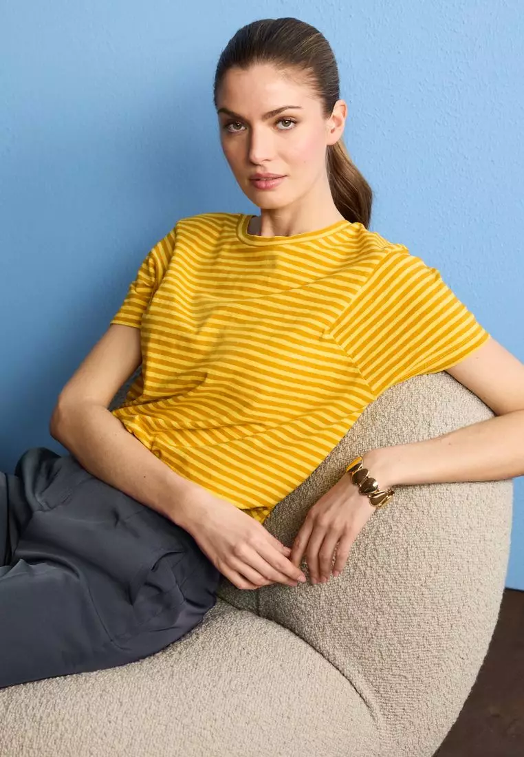 Next mustard jumper best sale