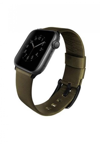 Buy Uniq Uniq Mondain Apple Watch 4 Genuine Leather Strap 44mm Olive Online Zalora Malaysia Onola brand unique quartz watch men's 2019 luxury rose gold leather watch fashio. uniq mondain apple watch 4 genuine leather strap 44mm olive