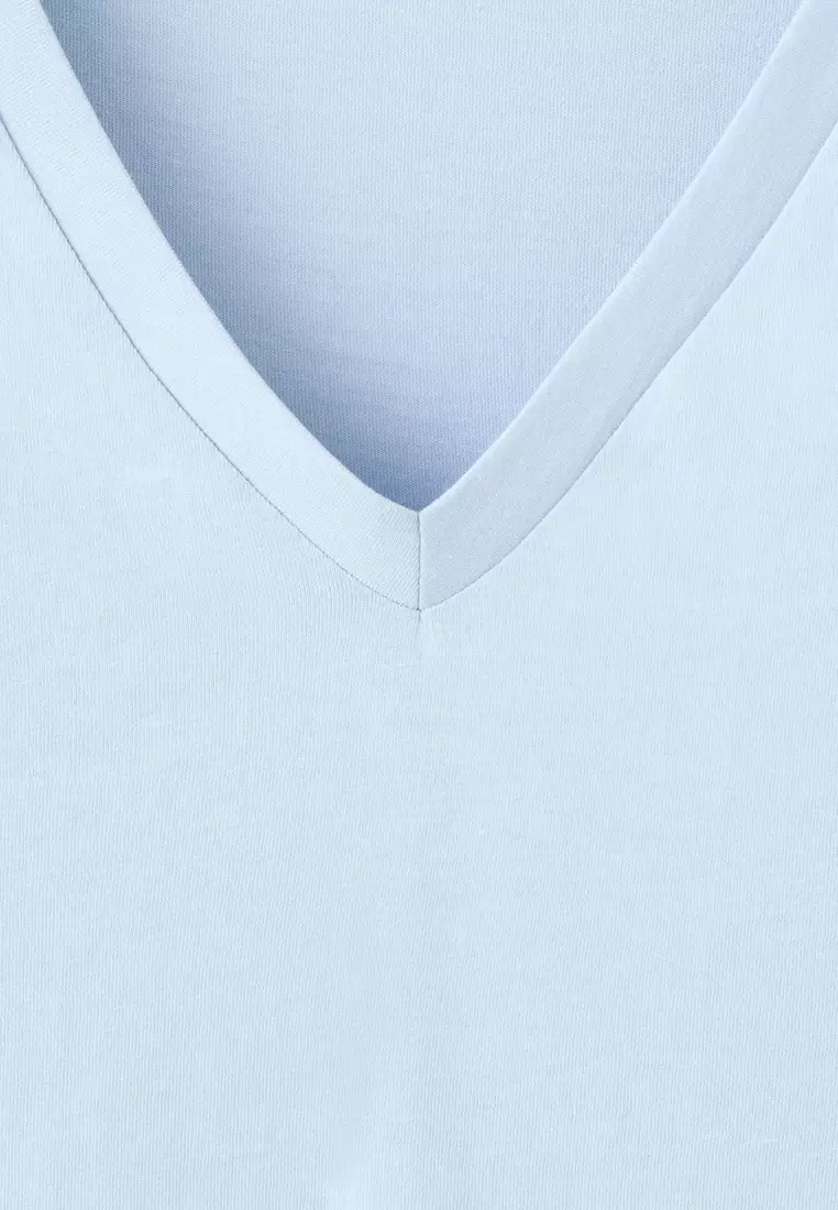 V-Neck Cotton T-Shirt