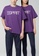 ESPRIT purple ESPRIT Archive Re-Issue Color T-Shirt [Unisex] F82D2AA8403B5AGS_2