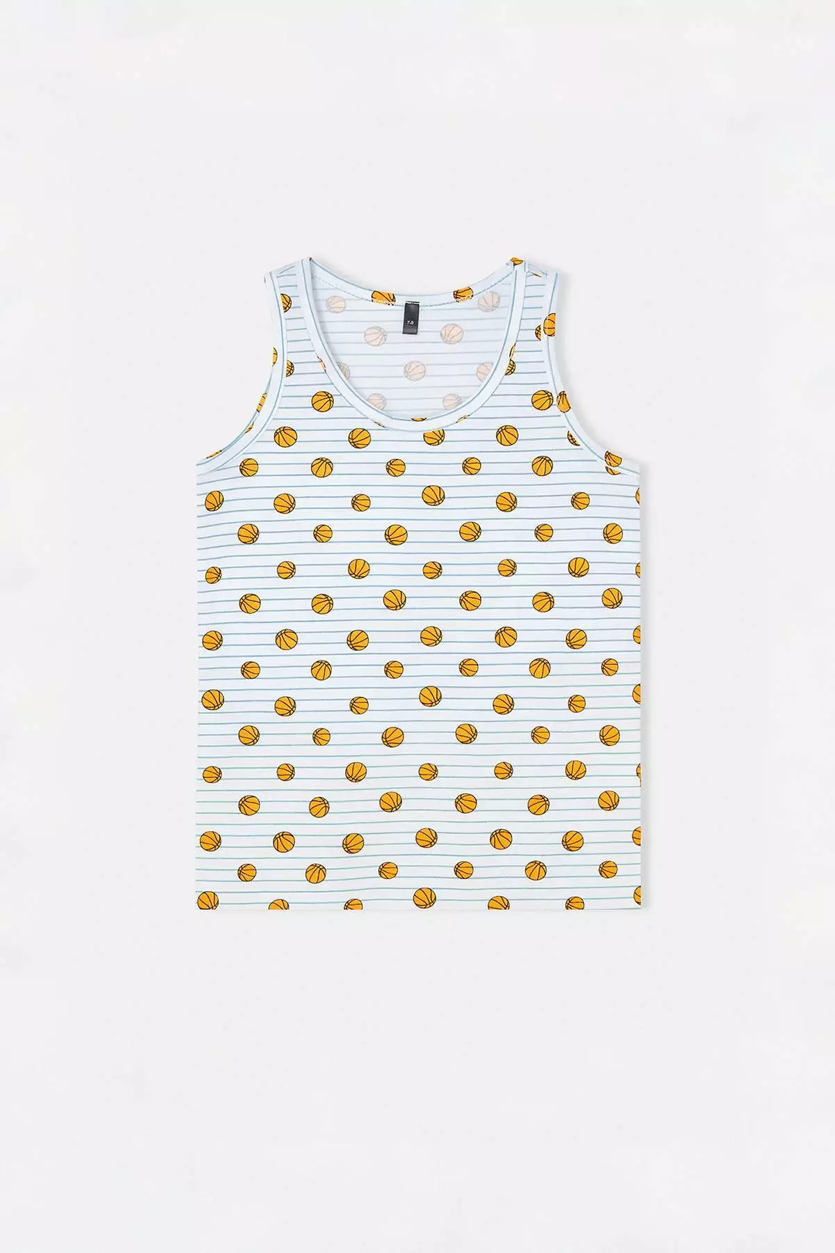 Multi-Colored 3-Piece Boys' Knitted Undershirt Tkdss26Al00012
