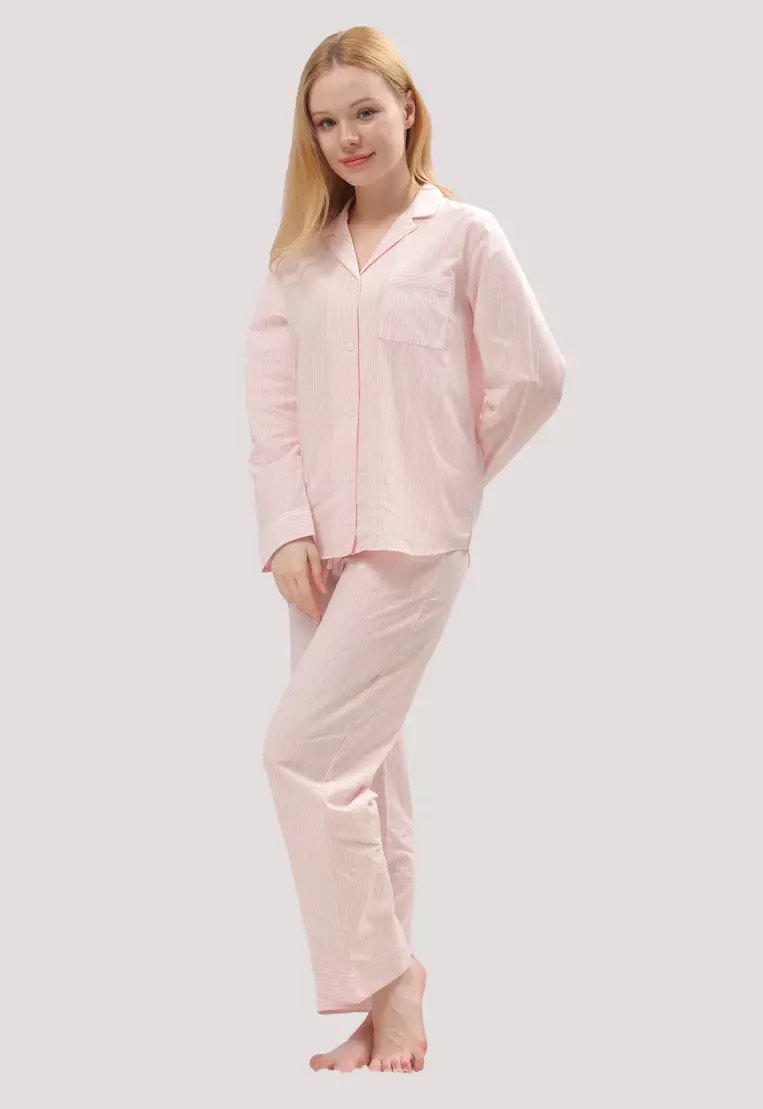 DORINA FIESTA SET - Pyjamas - pink/light pink 