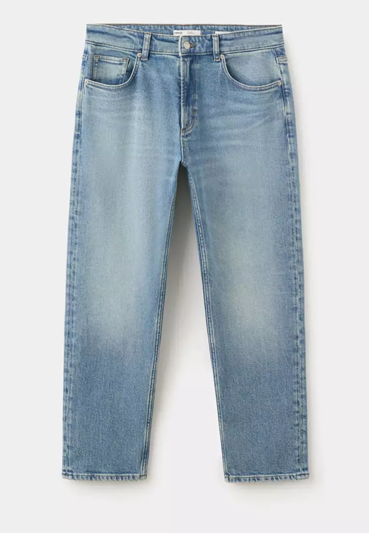 Ben Cropped Tapered-Fit Jeans
