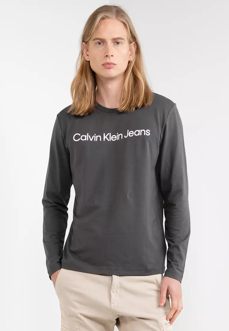 long sleeve calvin klein top