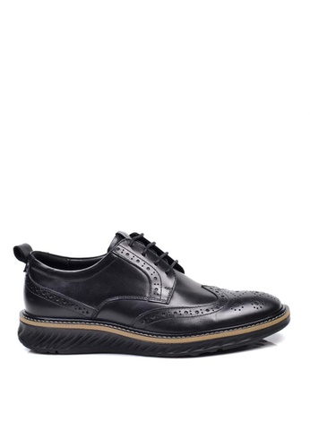 Twenty Eight Shoes black VANSA Brogue Cow Leather Loafer  VSM-C9183 80971SHF14A021GS_1