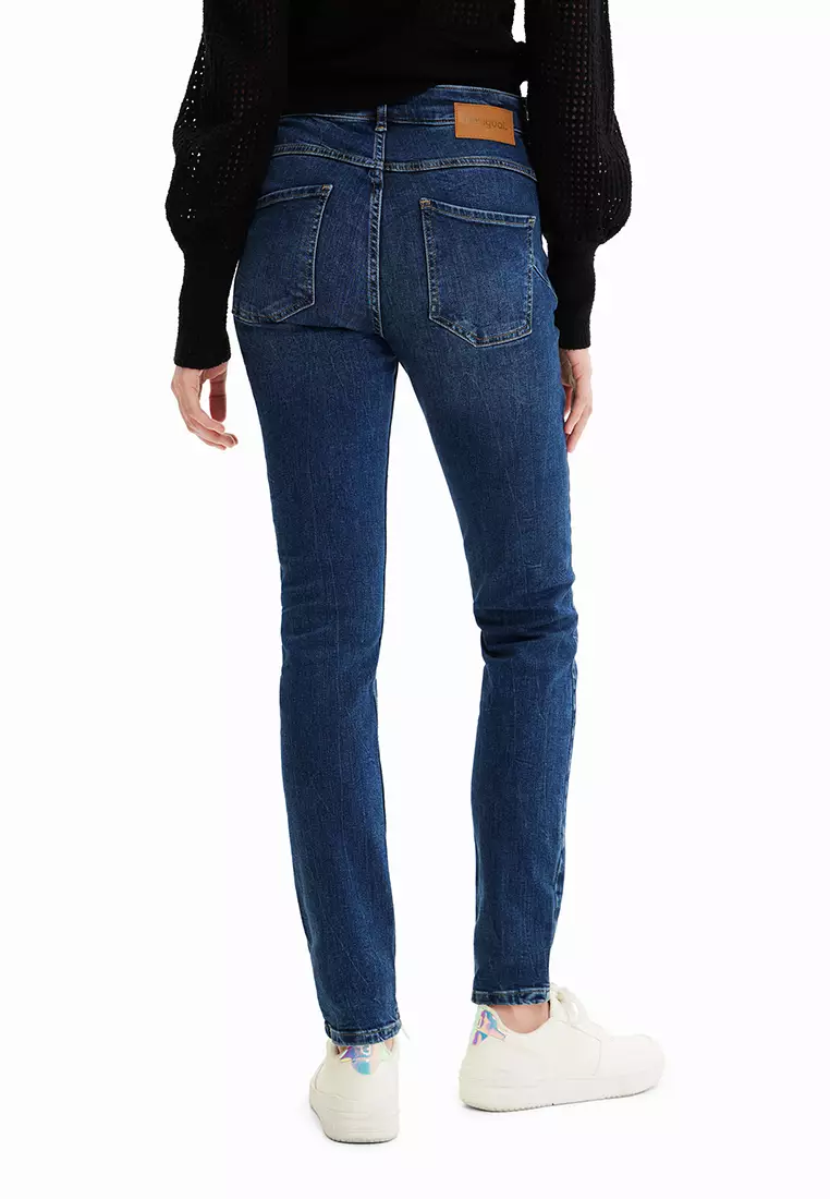 Desigual Women's Denim Long Trousers