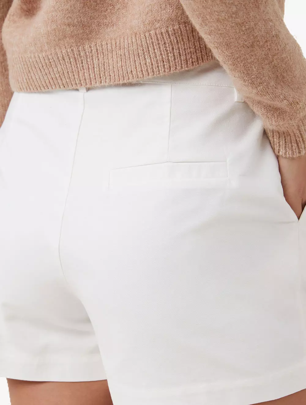 Cotton On -  Pakaian Wanita  - Aiden Tailored Short - Chalk White