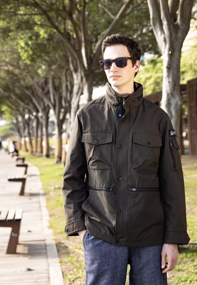 Multi pocket casual jacket cheap