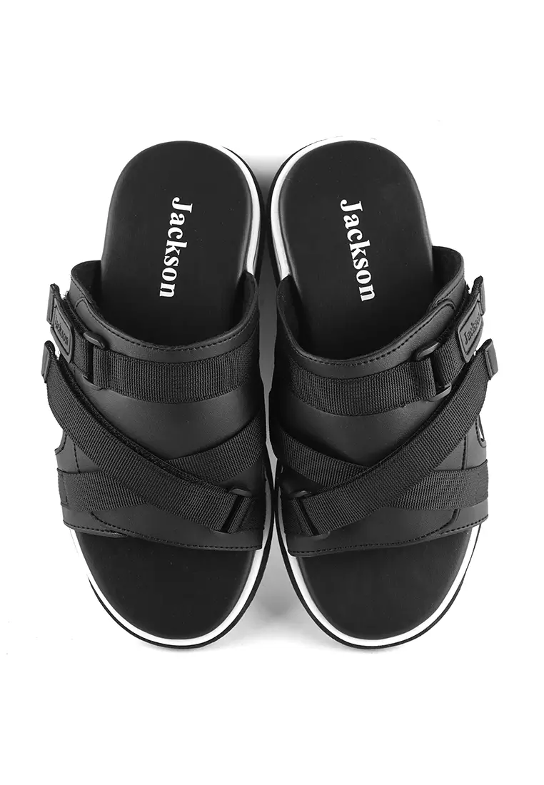 Jackson Velo 1JSS Black - Sandal Slide