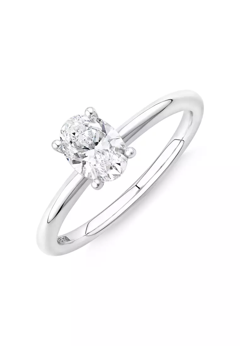 Buy Michael Hill Solitaire Engagement Ring with 0.70 Carat TW of