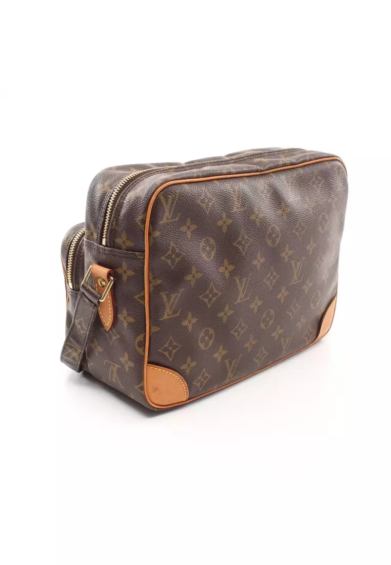 Buy Louis Vuitton Pre-loved LOUIS VUITTON nile monogram Shoulder bag PVC  leather Brown 2023 Online