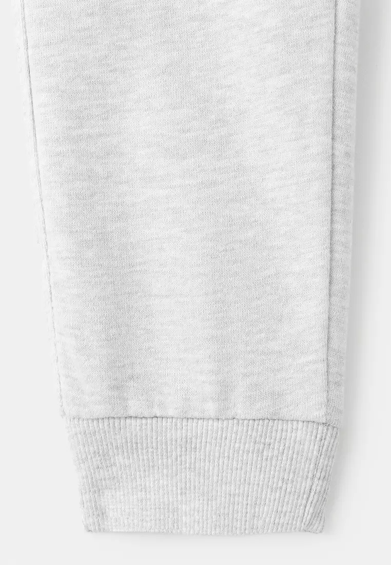 Cotton Jogger-Style Trousers