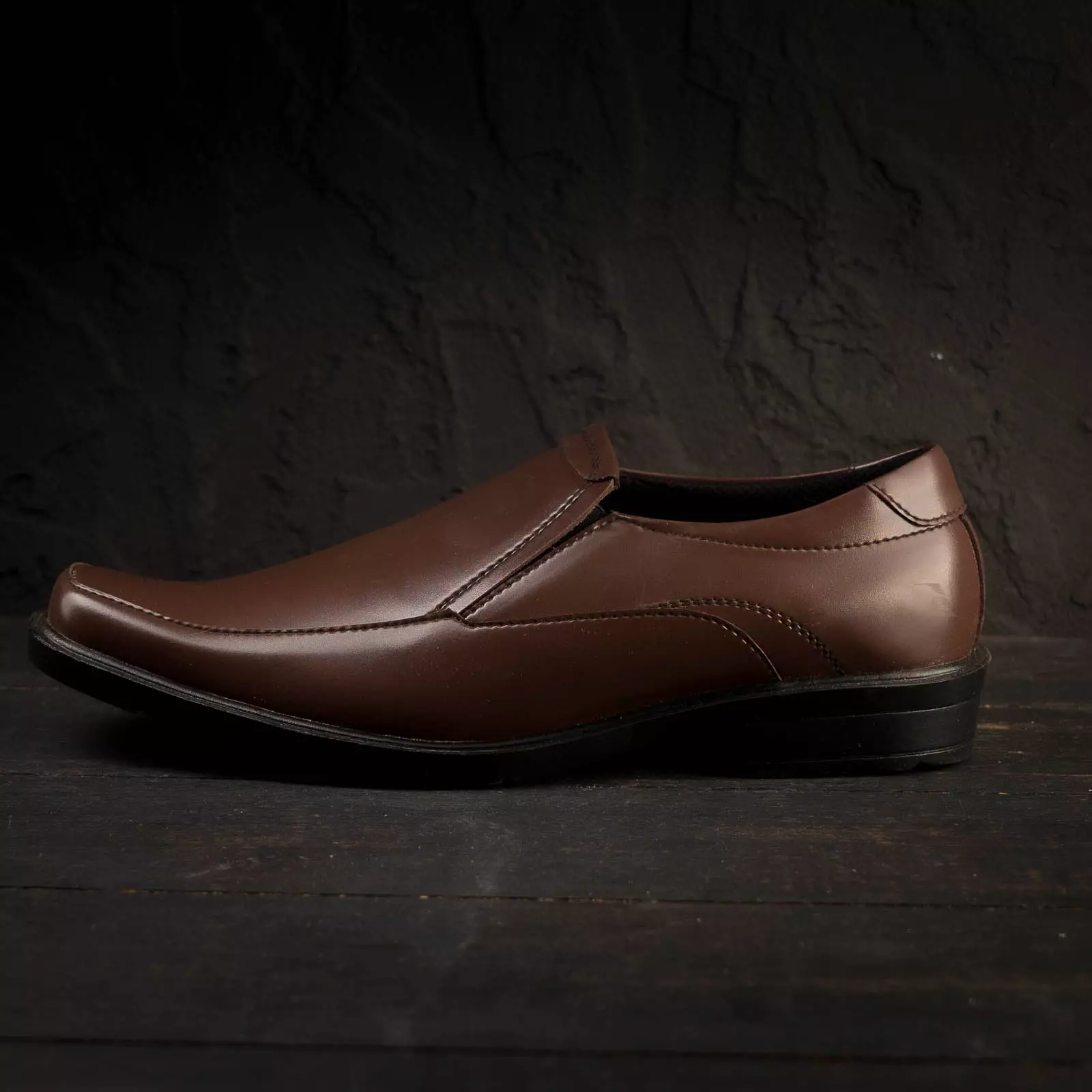 PAULMAY - Sepatu Formal Casual Pria Wina 77 Brown