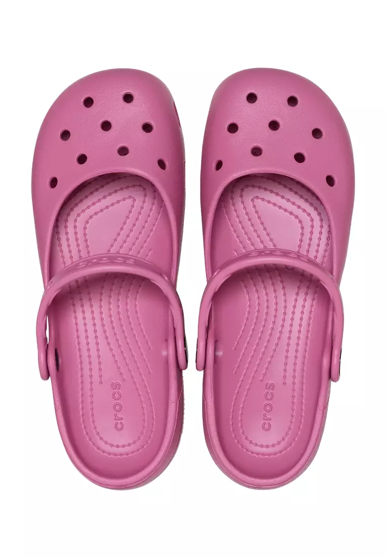 [Get 1 Size Down] Crocs Women Classic Ballet - Quiet Rose