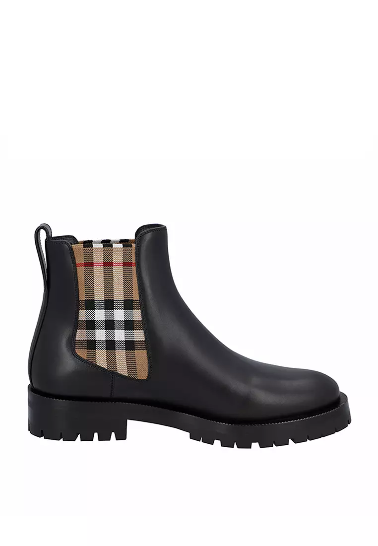 Burberry check boots Clearance