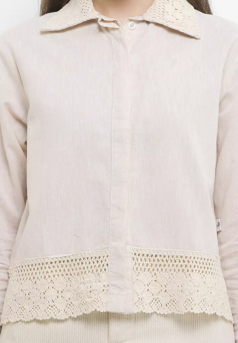 Cotton Linen Shirt KC879