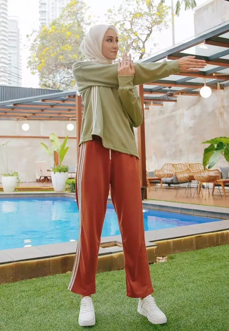 Alena Sporty Set (Setelan Olahraga Muslim Wanita)
