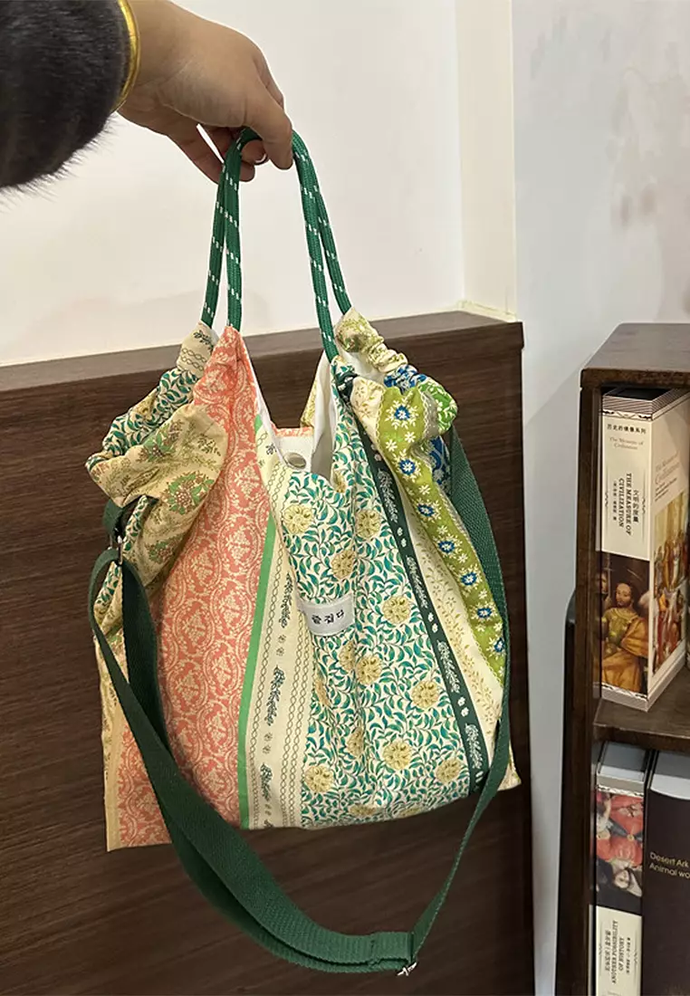 Buy Sunnydaysweety 2024 New Large Capacity Fragmented Flower Shoulder