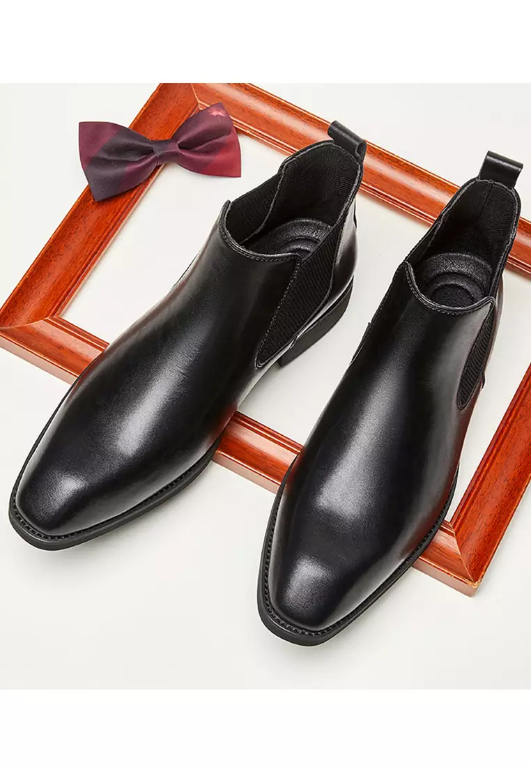 Business Leather Chelsea Boot KB25M01