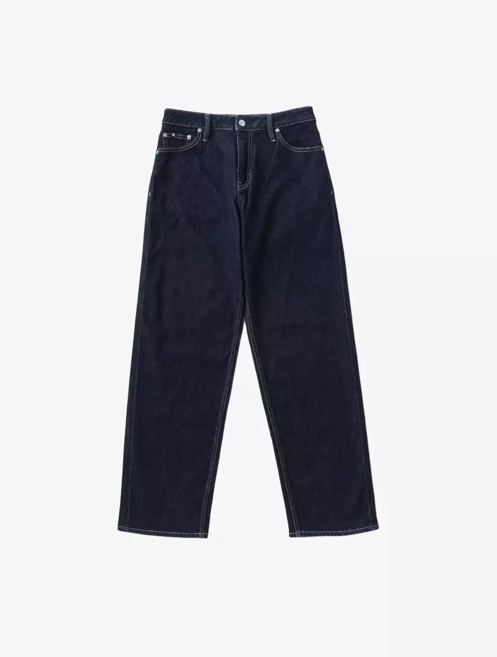 CALVIN KLEIN JEANS - 90S STRAIGHT JEANS - Denim - navy