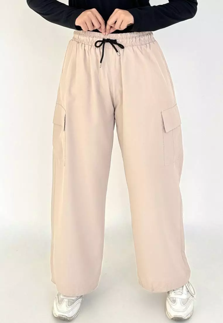 Alia Kulot (Celana Panjang Kargo Muslimah)