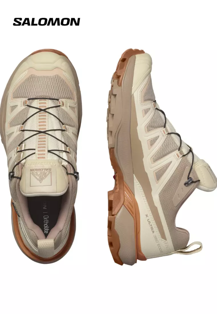 X ULTRA 360 EDGE GTX Women Outdoor Shoes in Natural / Shortbread / Prairie Sunset