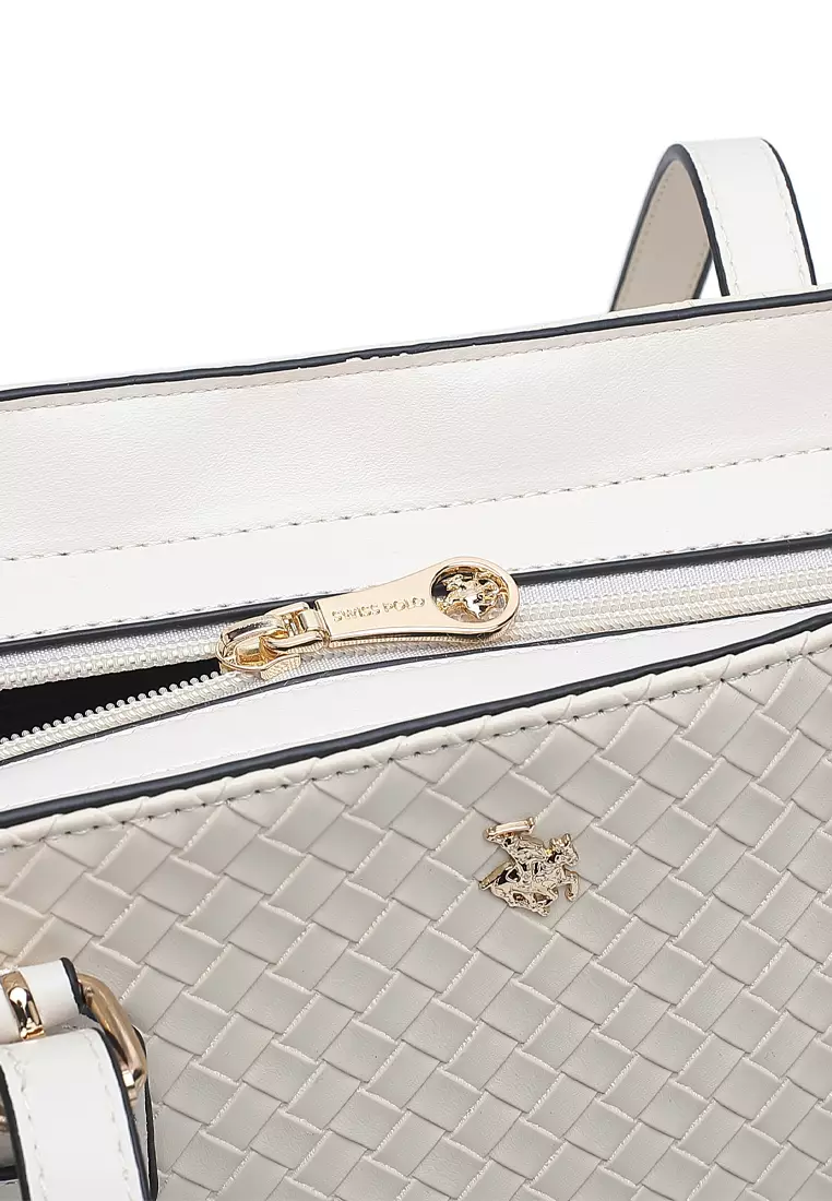 Women's Tote Bag / Shoulder Bag - White