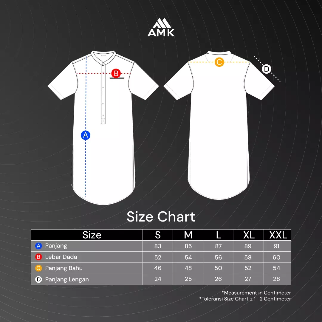 AMK Kemeja Koko Kurta Pria Lengan Pendek KK Nahawand S/s Sage Green